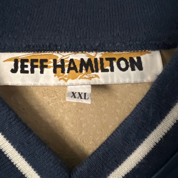 Jeff Hamilton leather Indiana pacers basketball jersey - Picture 3 of 4